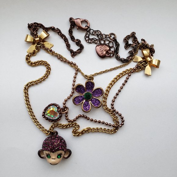 Betsey Johnson Layer Necklace. NWOT. - Picture 6 of 12